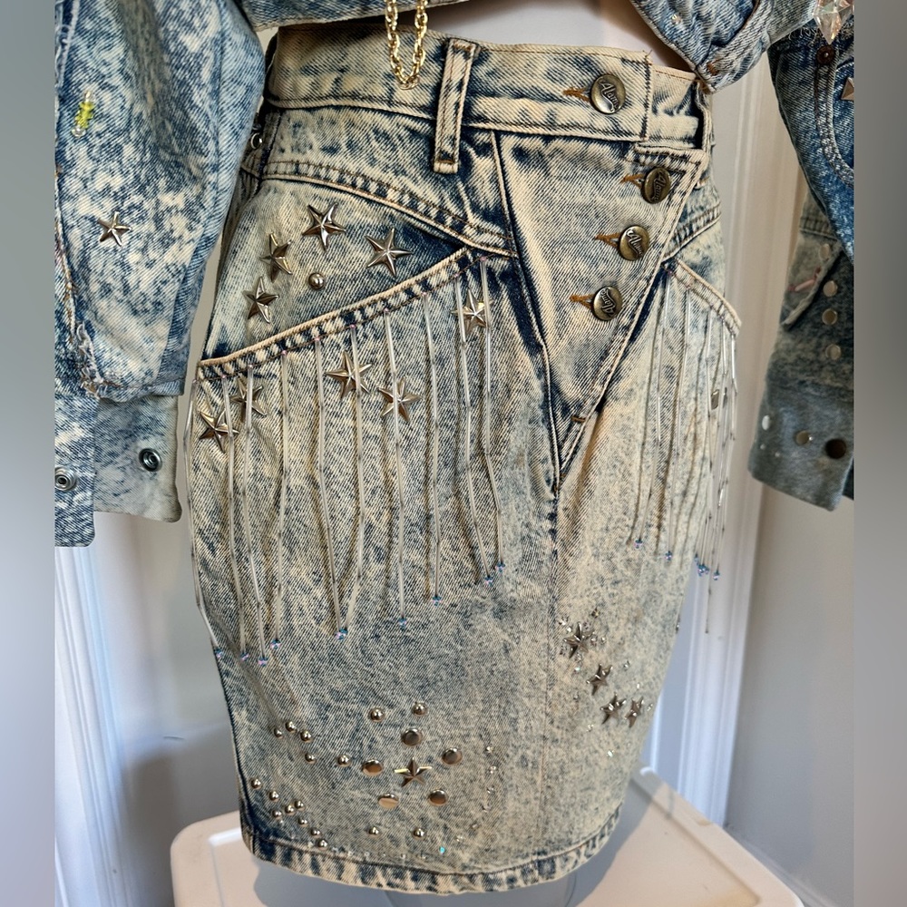 Tony Alamo Jean skirt.